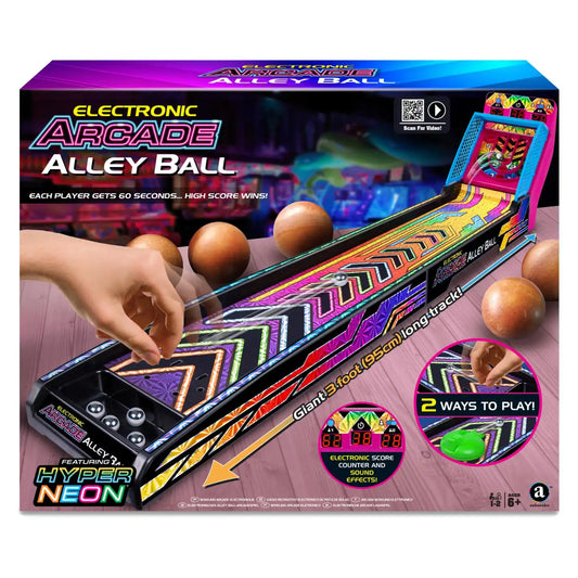 Ambassador – Electronic Arcade Alley Ball (Hyper Neon Series) جهاز لعبة كرة الممر الإلكترونية من أمباسادور – سلسلة هايبر نيون