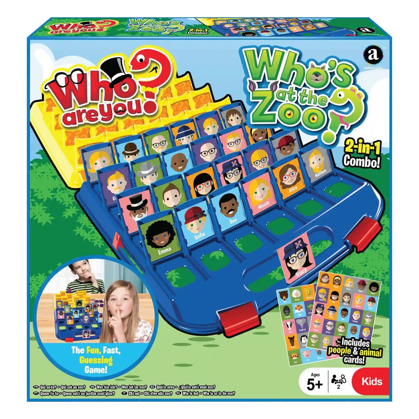 Ambassador – Who Are You & Who’s at the Zoo - لعبة من أنت ومن في حديقة الحيوانات