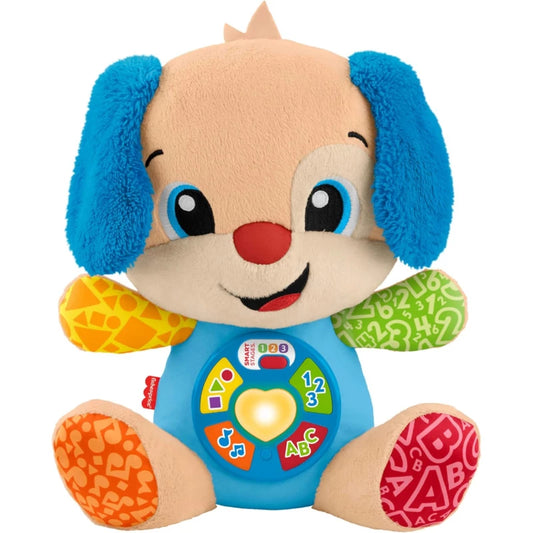 FisherPrice Smart Stages Puppy Musical Plush Toy for Babies 6+ Months Interactive Learning Toy