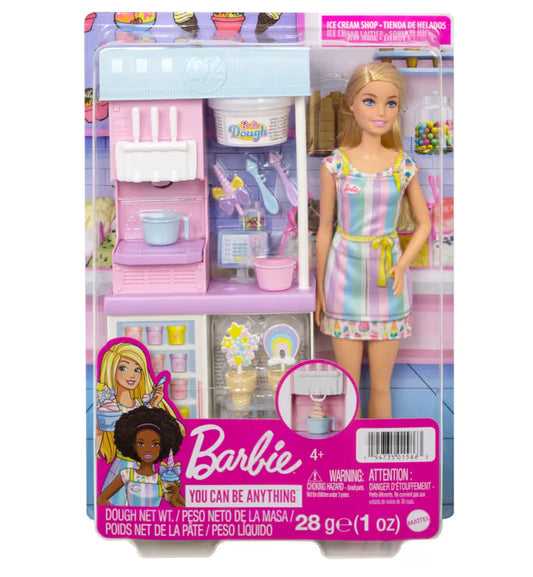 Barbie® Ice Cream Shopkeeper Playset