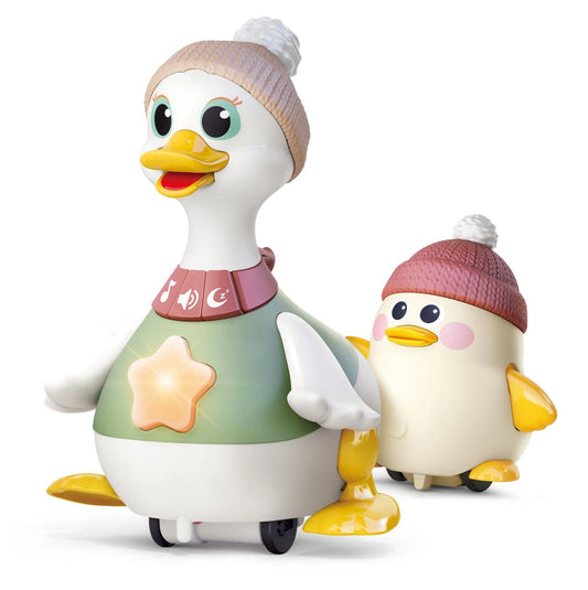 Waddling Duck Family / 2 pcs