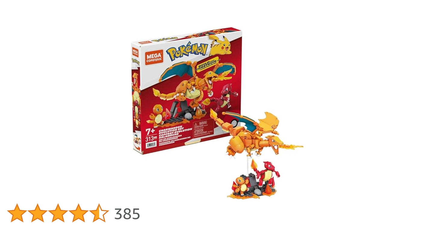 Pokémon Core - Charmander Evolution Set