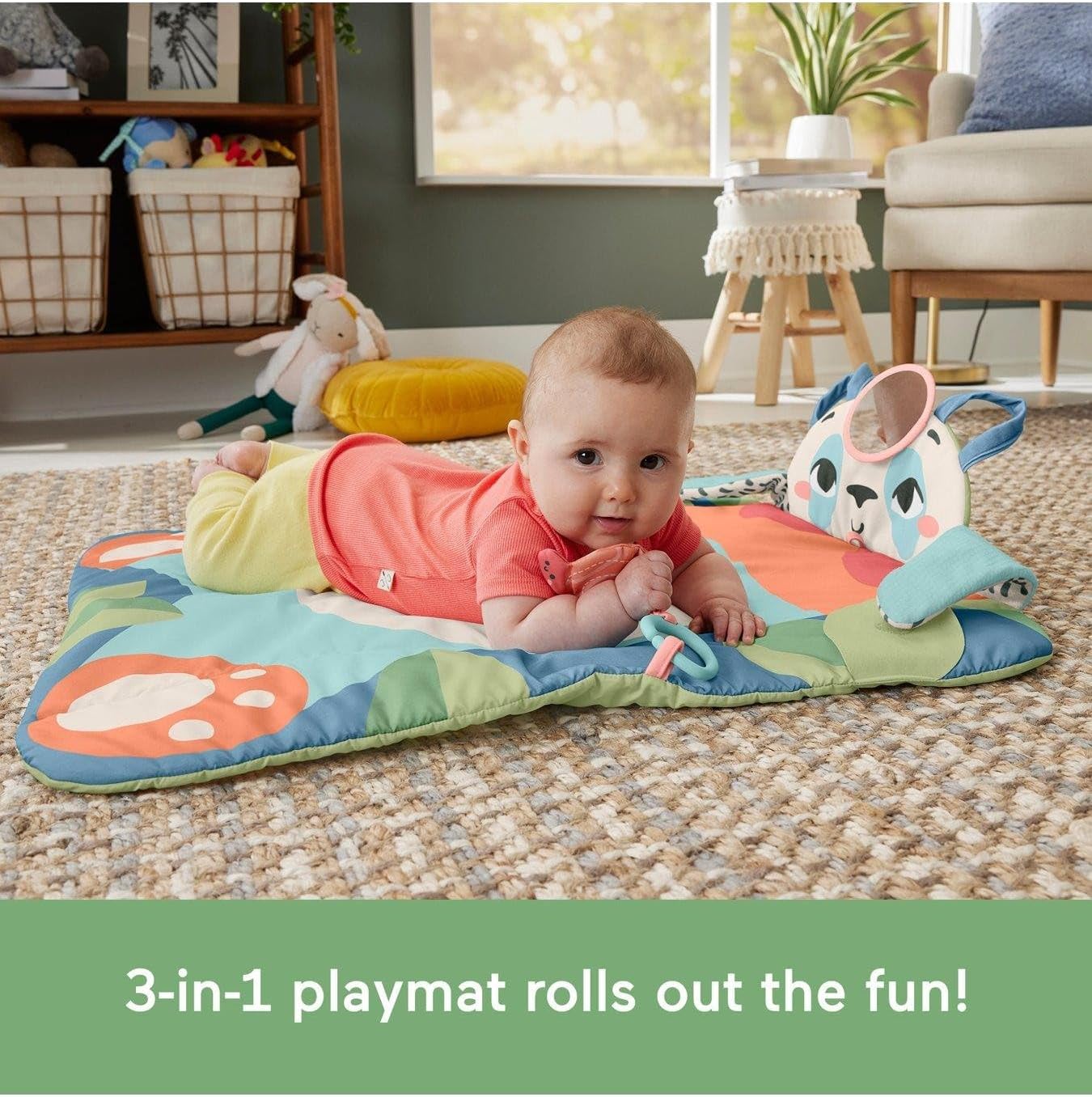 Roly-Poly Panda Play Mat