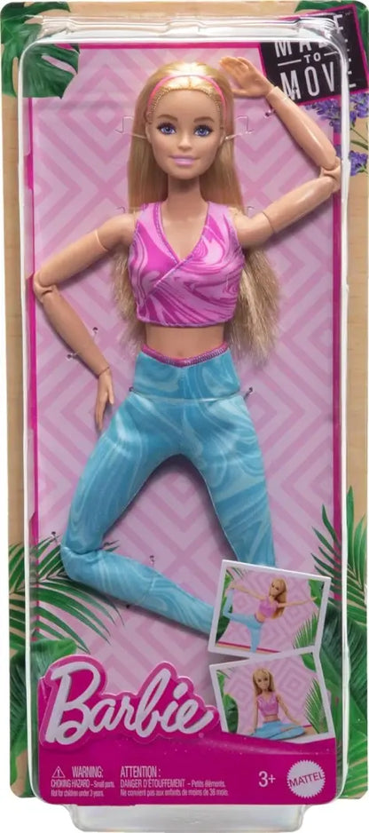 Barbie® Made to Move™ Doll- Blonde