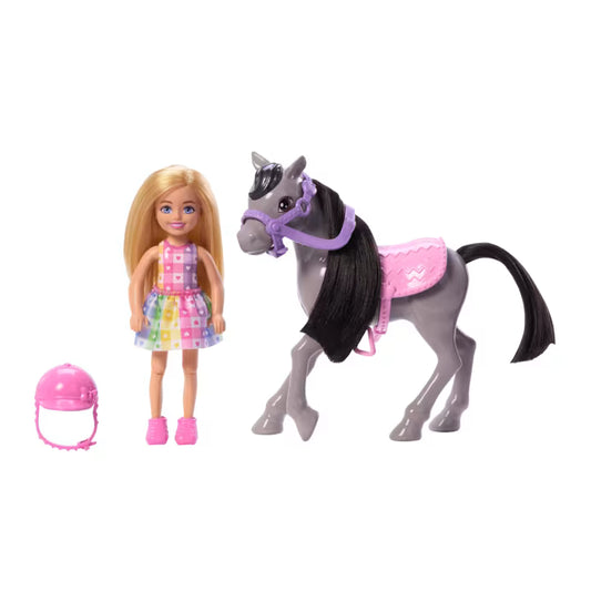 Barbie® Club Chelsea™ & Pony- Blonde