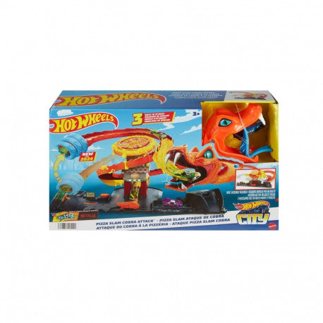 HotWheels City Snake & Pizza Shop