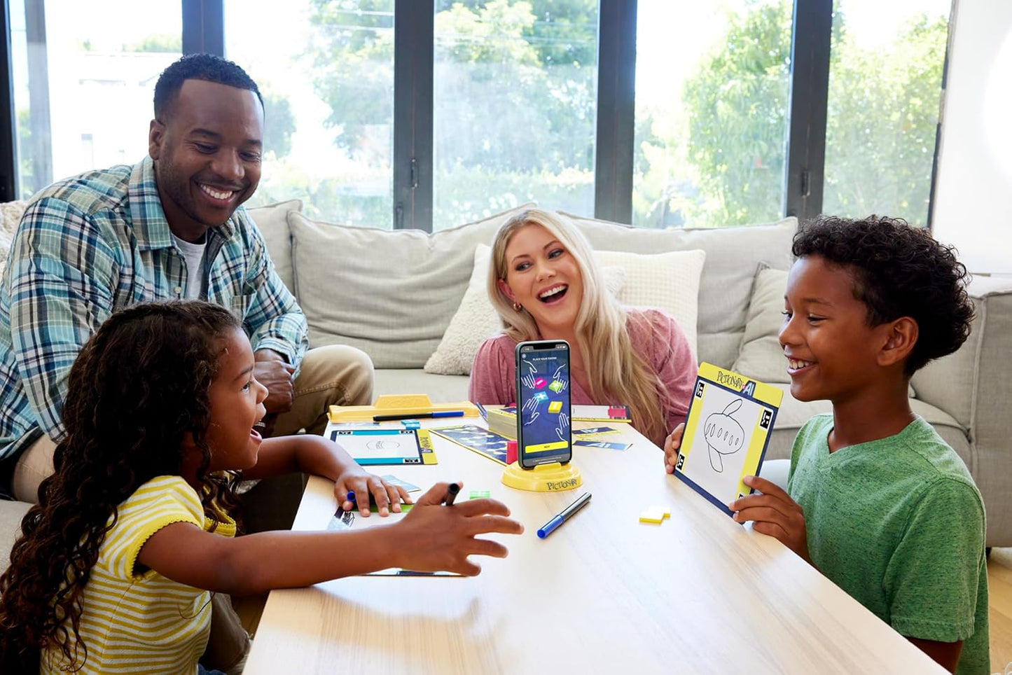 Pictionary Vs. AI Family Game for Kids and Adults, High-Tech Drawing & Guessing Game, Ages 8+