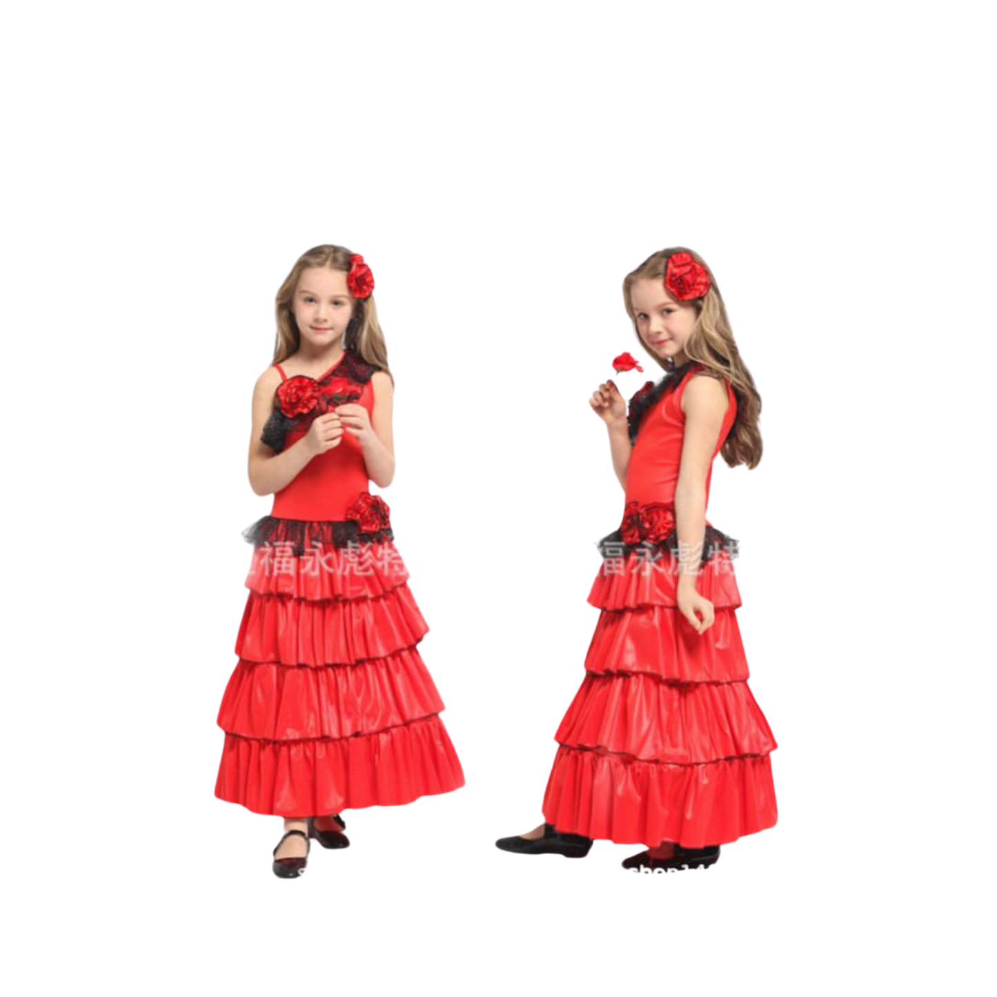 Flamingo Dancer -Spanish Girl Costume