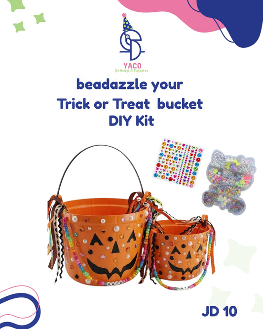 Bedazzle Your Trick or Treat Bucket DIY Kit