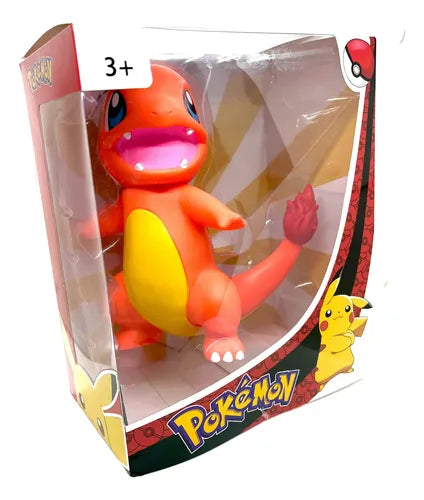 This is a Pokémon 23cm vinyl figure featuring the iconic Fire-type Pokémon Charmander