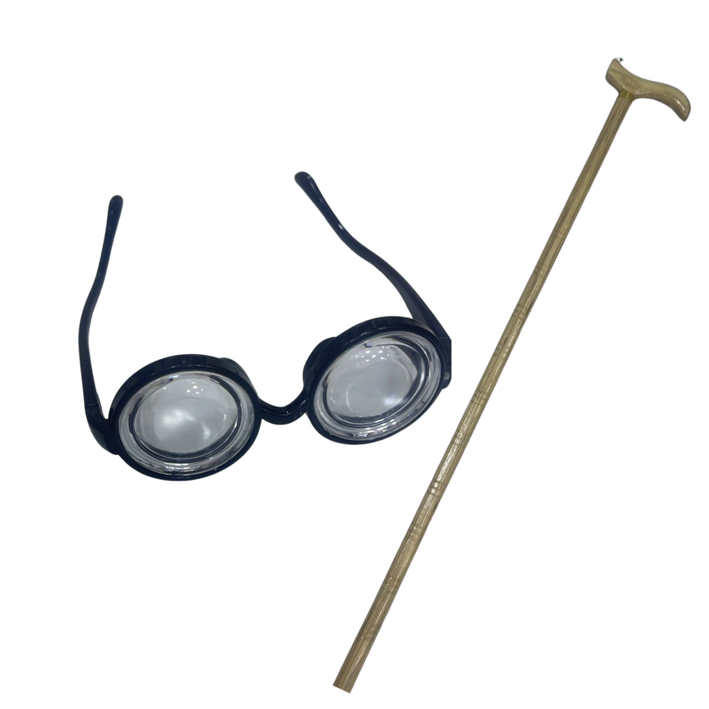 Old Man Stick and Glasses -100 days of school عصا ونظارات رجل عجوز | إكسسوار 100 يوم من المدرسة