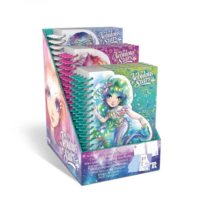 Nebulous-Stars Mini Lined Notebook 105x148mm Spiral