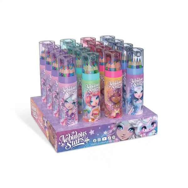 Nebulous Stars Sketch & Color Pencil Tubes