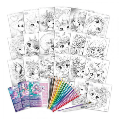 Nebulous Stars Watercoloring Book Set