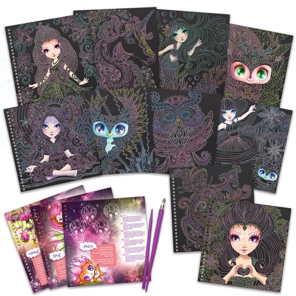 Nebulous Stars - Zen Scratch and Sketch