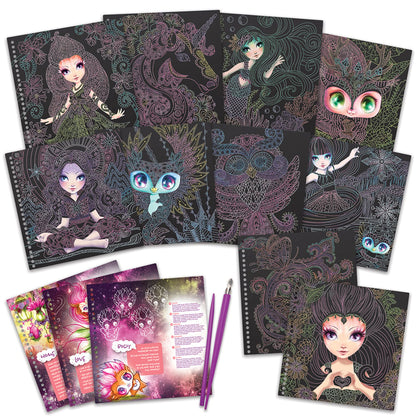 Nebulous Stars - Zen Scratch and Sketch