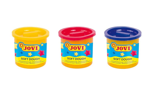 Jovi- Pasta, Multicoloured (set of 3- soft dough)