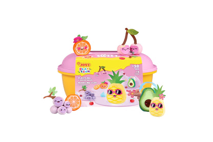 Jovi - Play&Fun SPLASH – Sea Animals Dough Kit, 24 x 15g Tablets, 3 Cuttable Stencils and 3 Modelling Tools, Gifts and Crafts Ages 3 and Up