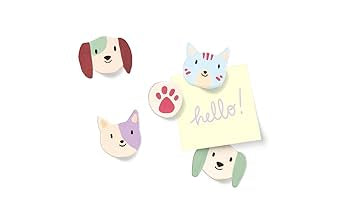Jovi - DIY Air Dry Magnets - DIY Magnets Pet Magnets with White Dry Clay + Colours and Tool