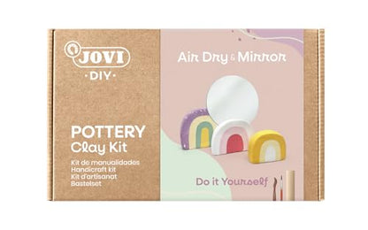 JOVI DIY Air Dry Clay Craft Kit - Mirror