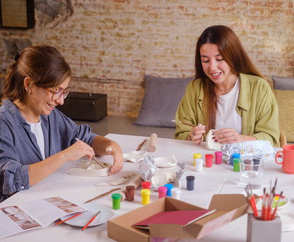 JOVI DIY Air Dry Clay Craft Kit – Letter Stamps