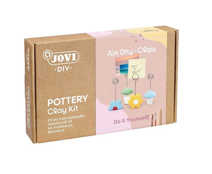 Jovi - DIY Air Dry Photo Holders | Creative kit to make photo holders with self-hardening clay + paints