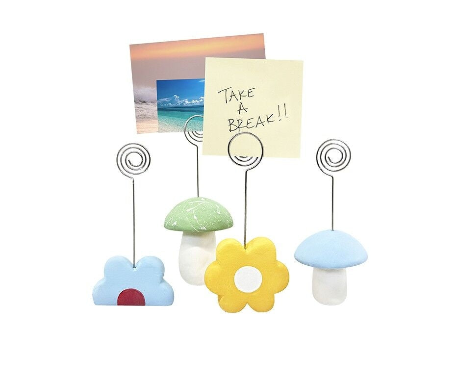 Jovi - DIY Air Dry Photo Holders | Creative kit to make photo holders with self-hardening clay + paints