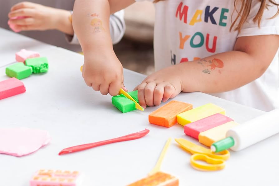 Jovi Modelling Tools for Modelling Clay, Plasticine, 3 Models, 16 Pieces, Total 48 Pieces