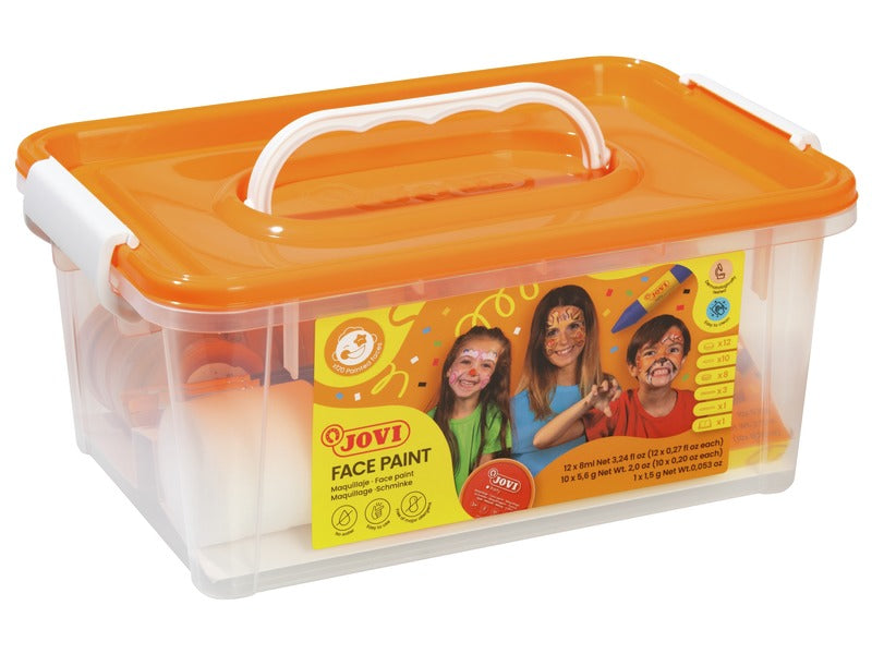 FACE PAINT School Trunk Makeup Set