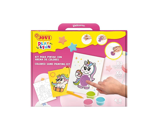 JOVI Sand Painting Kit - Unicorns