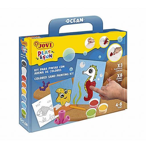 JOVI Sand Painting Kit - Ocean