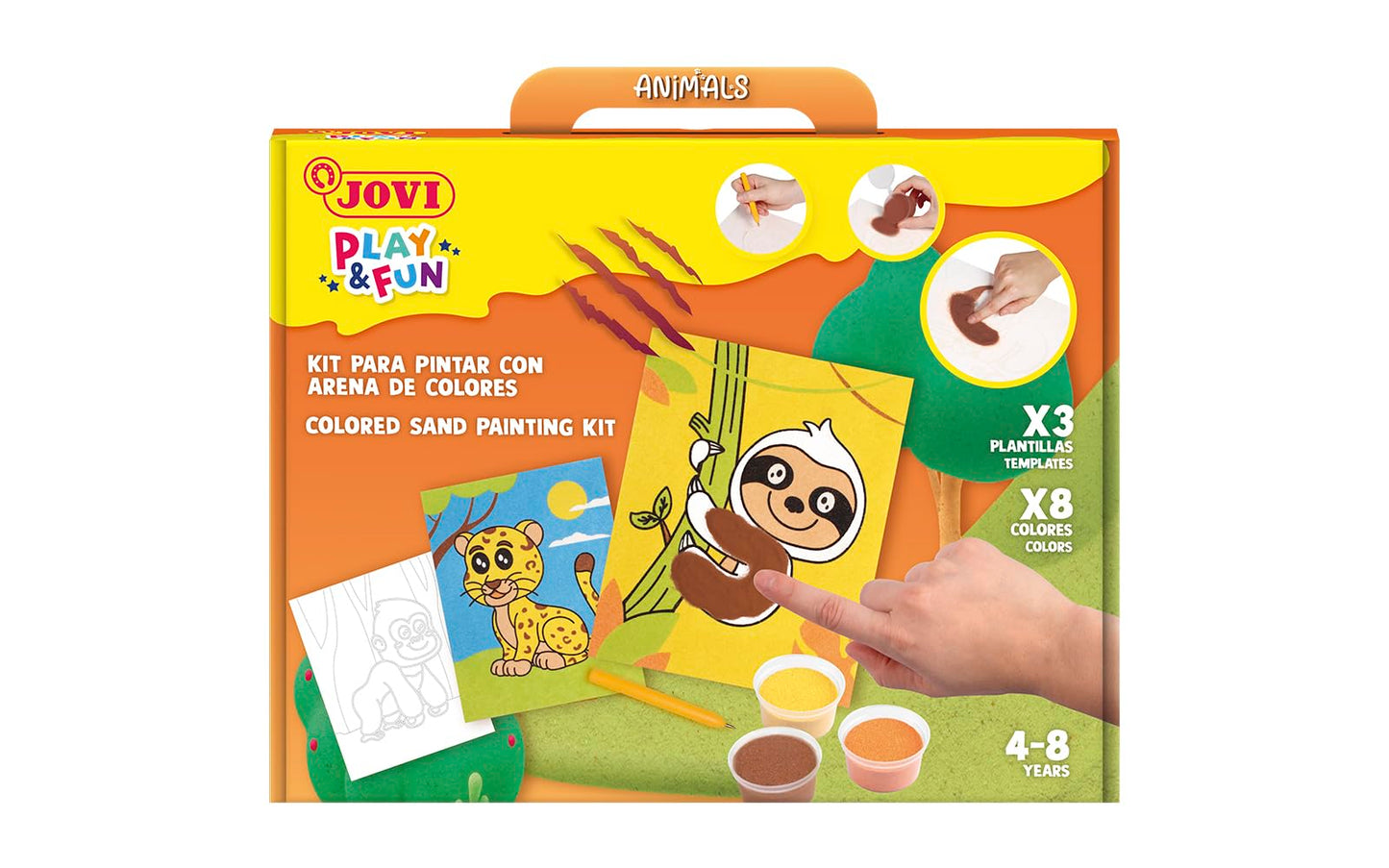 JOVI Sand Painting Kit - Animals