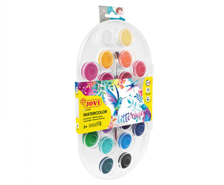 Jovi Watercolour Palette Set (22 colors).