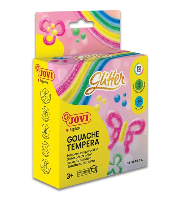 Jovi Gouache Tempera Poster Paint- Glitter