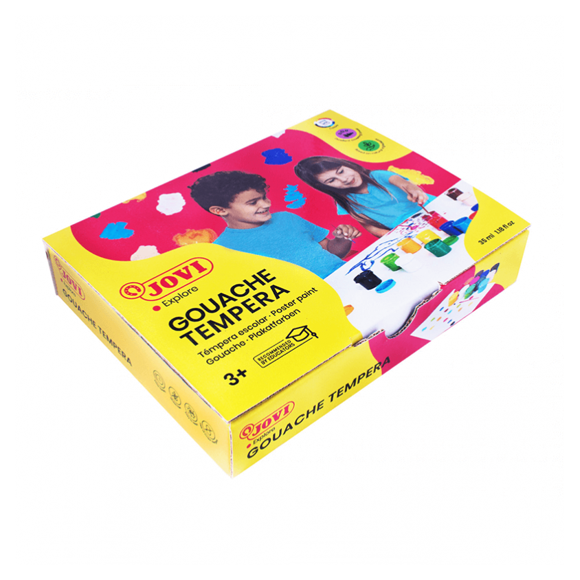 Jovi Gouache Tempera Poster Paint- 12 pcs