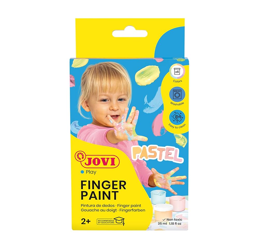 Jovi Finger Paint  6 pcs - Pastel