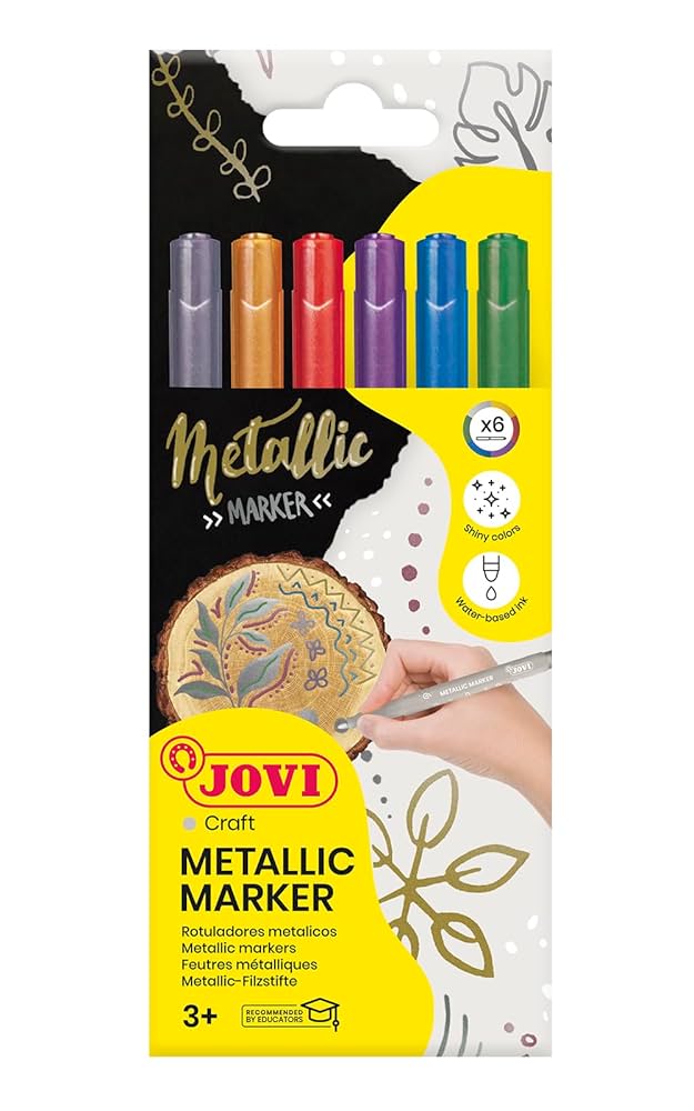 Jovi Decor Metallic marker (6 Set)