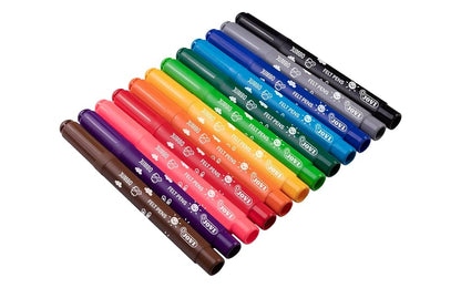 Jovi Maxi Felt-tip pens, a set of 24 thick felt-tip pens