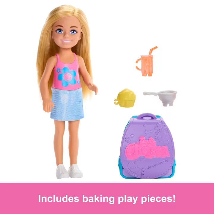 Barbie® Club Chelsea™ Backpack Surprise - Blonde doll