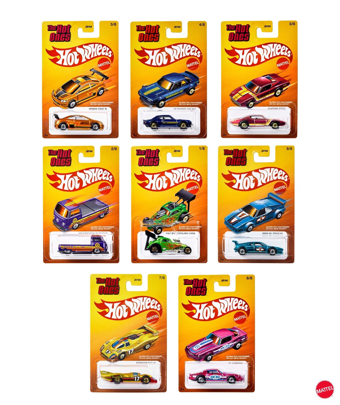 HotWheels Themed The Hot Ones Asst.- Randomly Picked