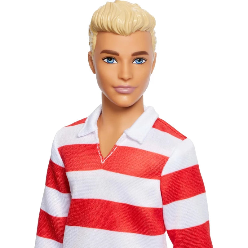 Ken® Fashionistas® Doll - Red & Whitre Stripe