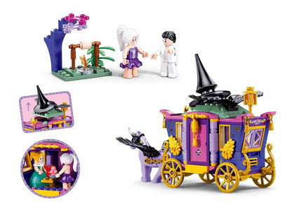 Sluban - Girls Dream - Carriage - Age +8 | سلوبن - قطع التركيب - حلم الفتيات - العربة - العمر +8