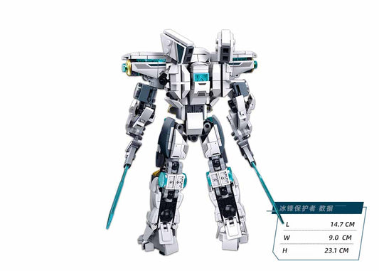 Sluban - P.R. Mecha - Robot 04 (561Pcs) - Age +8 | سلوبن - قطع التركيب - ميكا - روبوت 04 (561 قطعة) - العمر +8