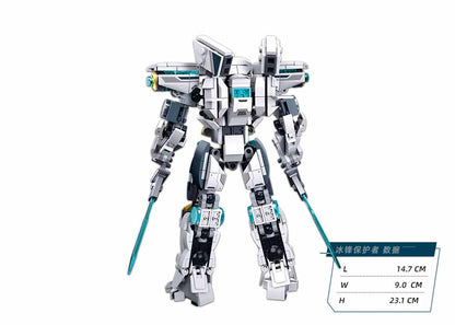 Sluban - P.R. Mecha - Robot 04 (561Pcs) - Age +8 | سلوبن - قطع التركيب - ميكا - روبوت 04 (561 قطعة) - العمر +8