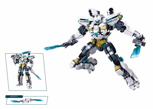 Sluban - P.R. Mecha - Robot 04 (561Pcs) - Age +8 | سلوبن - قطع التركيب - ميكا - روبوت 04 (561 قطعة) - العمر +8