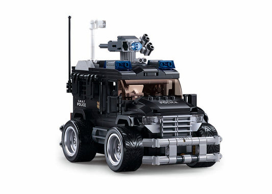 Sluban - Tiger Assault Vehicle 4Wd - Age +6 | سلوبن - قطع التركيب - مركبة الهجوم تايغر - العمر +6