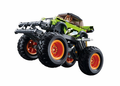 Sluban - Powerbricks - Off-Road Vehicle (Pull Back) (264 Pcs) - Age +6 | سلوبن - قطع التركيب - باور بيريكس - مركبة الطرق الوعرة (سحب للخلف) (264 قطعة) - العمر +6