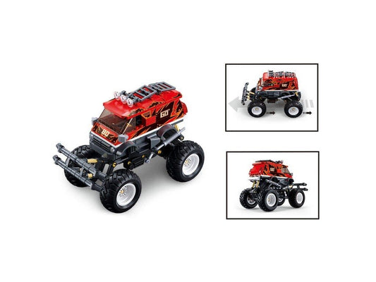 Sluban - Powerbricks - Off-Road Vehicle (Pull Back) (261 Pcs) - Age +6 | سلوبن - قطع التركيب - باور بيريكس - مركبة الطرق الوعرة (سحب للخلف) (261 قطعة) - العمر +6