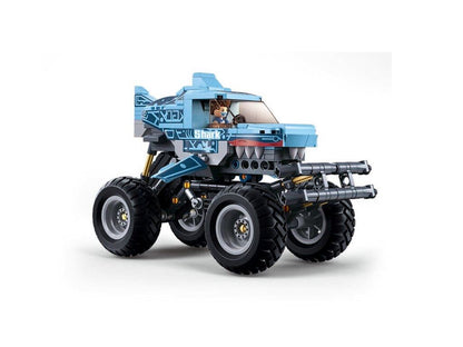 Sluban - Powerbricks - Off-Road Vehicle (Pull Back) (273 Pcs) - Age +6 | سلوبن - قطع التركيب - باور بيريكس - مركبة الطرق الوعرة (سحب للخلف) (273 قطعة) - العمر +6