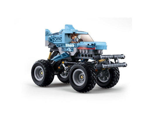 Sluban - Powerbricks - Off-Road Vehicle (Pull Back) (273 Pcs) - Age +6 | سلوبن - قطع التركيب - باور بيريكس - مركبة الطرق الوعرة (سحب للخلف) (273 قطعة) - العمر +6